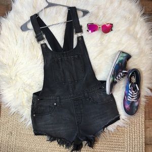 Free People shorts overalls